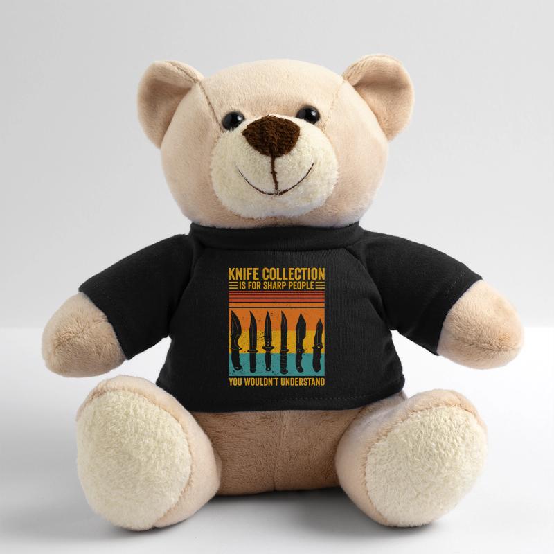 Drôle de collectionneur de couteaux Nounours
