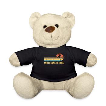 Lustiger Mormonen-Missionar LDS Baseball - Teddy - Schwarz - Vorne