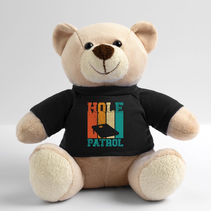 Funny Cornhole Corn Hole Retro Teddy Bear