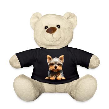Hundewelpe Hund Yorkshire Terrier Hundehalter - Teddy - Schwarz - Vorne