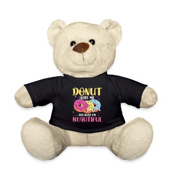 Donut Hate Me Because I'm Beautiful - Teddy - Schwarz - Vorne