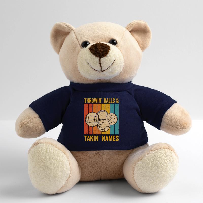 Drôle de boule de boccia rétro Nounours
