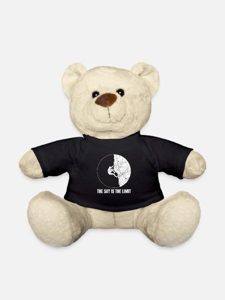 The Sky Is The Limit Boulderers and Rock Climbers - Teddy Bear - black