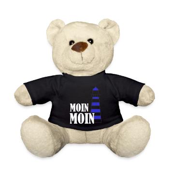 Leuchturm moin - Teddy - Schwarz - Vorne