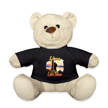 J’adore le lac Tahoe - Nounours - noir - Devant