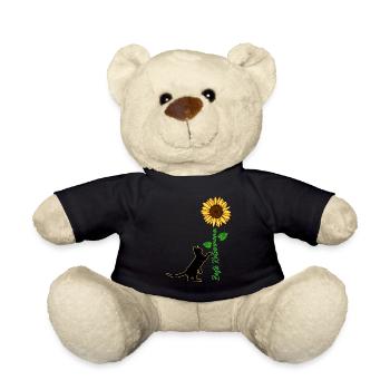 Beste Katzenmama I love Cats Katzenhalter - Teddy - Schwarz - Vorne