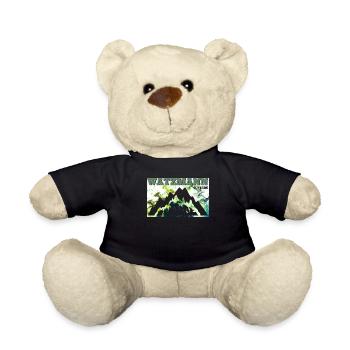 Watzmann Bergfan klettern Bergsteiger Wanderer - Teddy - Schwarz - Vorne