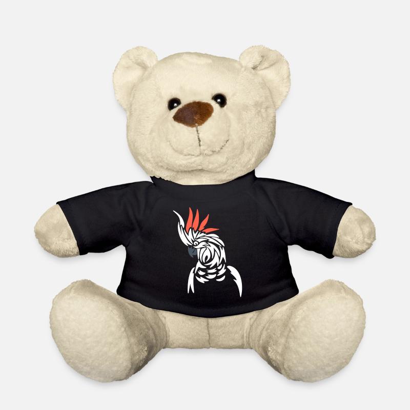 Stammespapagei Vogelbeobachter - Teddy - Schwarz