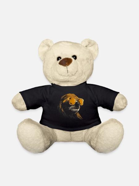 Faultier Sonnenbrille - Teddy - Schwarz