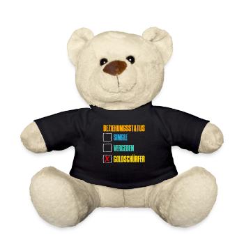 Beziehungsstatus Single Vergeben Goldschürfer - Teddy - Schwarz - Vorne