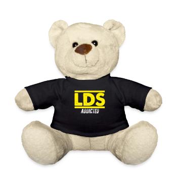 Funny Latter-day Mormon Saint Mission - Teddy Bear - black - Front