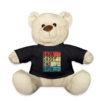 Dada Papa Papa Bruh - Nounours - noir - Devant