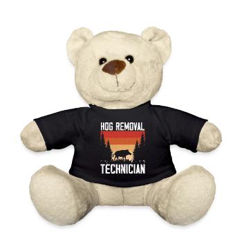 Techniker zur Entfernung von Schweinen Wildschwein - Teddy - Schwarz - Vorne