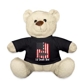 Das würde ich rauchen - Teddy - Schwarz - Vorne