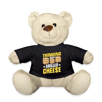 Love Grilled Cheese Men Women - Teddy - Schwarz - Vorne