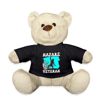 Nazaré Veteran Surfer Waves Surfing Surfing - Teddy Bear - black - Front