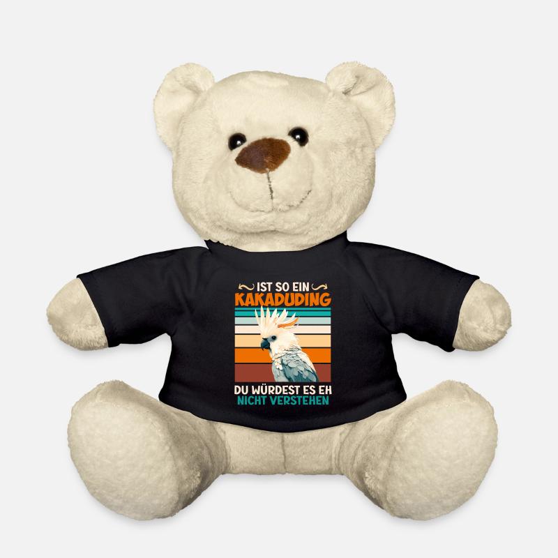 Kakadu Ist so ein Kakaduding exotische Vögel - Teddy - Schwarz