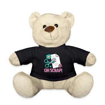 Scrapbooking Scrapbooker - Nounours - noir - Devant