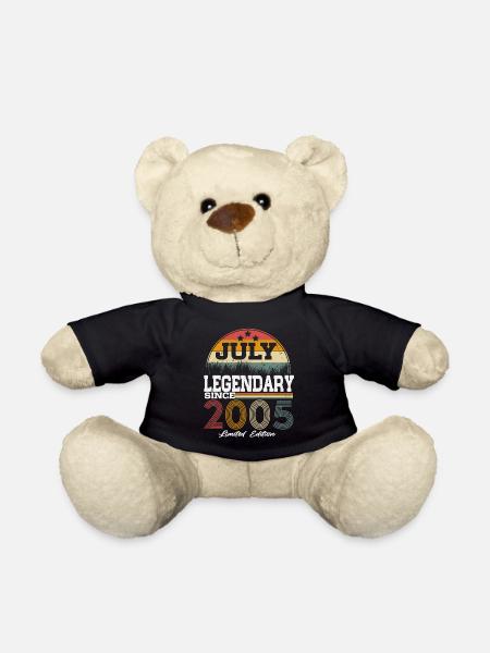 Legenden wurden im Juli 2005 geboren - Teddy - Schwarz