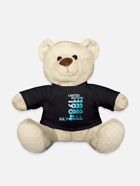 39. Geburtstag Mann Original Juli Jahrgang 1984 - Teddy - Schwarz