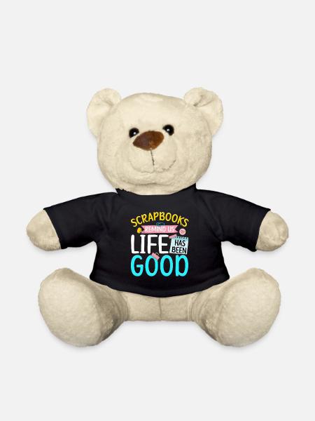 Scrapbooking Scrapbooker - Teddy - Schwarz
