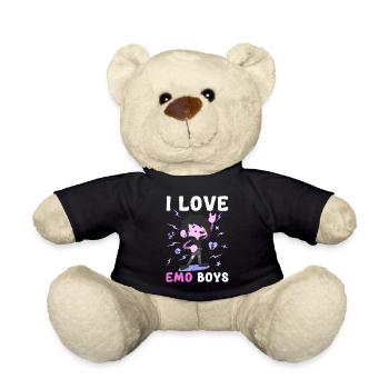 Egirl Emotional Girl - Teddy Bear - black - Front