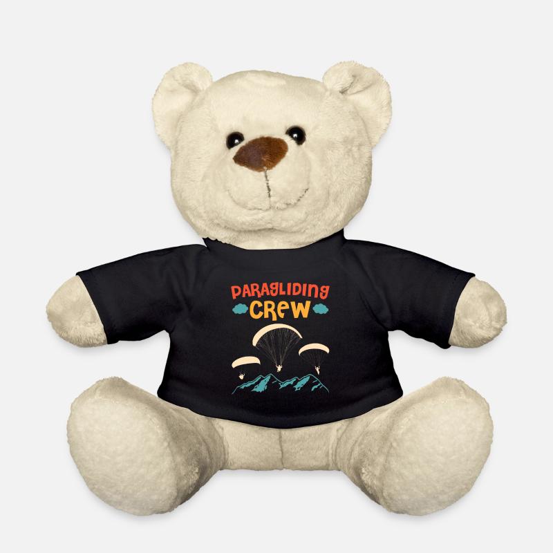 Paragliding Crew Gleitschirmfliegen Berge - Teddy - Schwarz