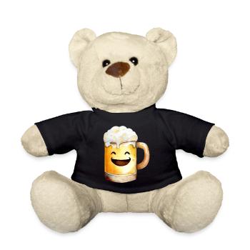 Ein glückliches Pint Bier - Teddy - Schwarz - Vorne