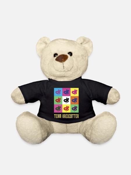 Team Kreuzotter - Teddy - Schwarz