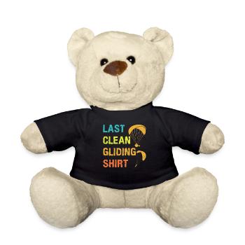Paraglider Last Clean Gliding Shirt - Teddy Bear - black - Front