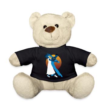 Waltz dancers - Teddy Bear - black - Front