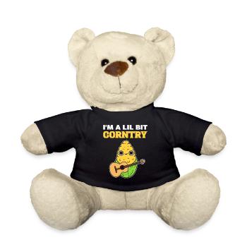Lustiges Mais-Wortspiel Maisbauer - Teddy - Schwarz - Vorne