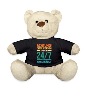 Nasenbär - Teddy - Schwarz - Vorne