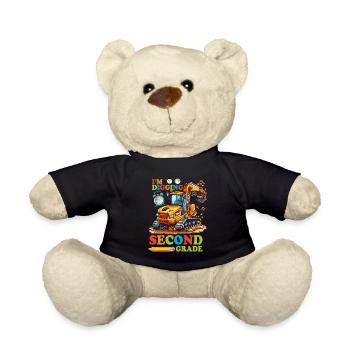 Zweite Klasse Rainbow Girls Jungen Lehrerteam 2. - Teddy - Schwarz - Vorne