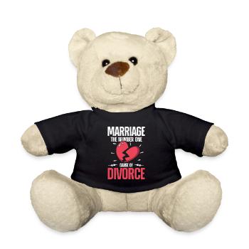 Marriage The Number One Cause Of Divorce - Teddy - Schwarz - Vorne