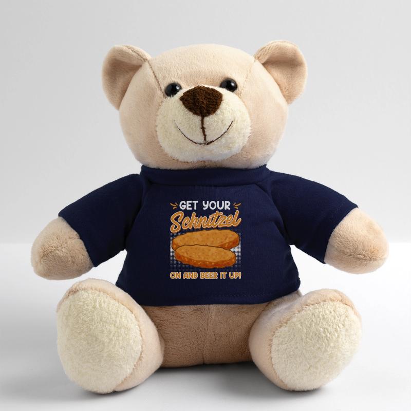 Deutsches Essen Get your Schnitzel on Beer it Up Teddy
