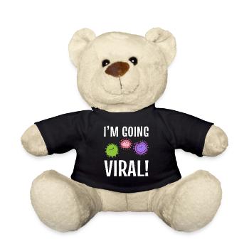 Biologie -Humor Biologe - Teddy - Schwarz - Vorne