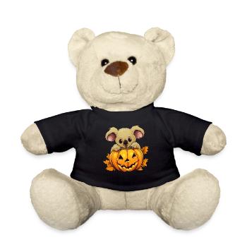 Koala Pumpkin Lazy Halloween Party Costume pour - Nounours - noir - Devant