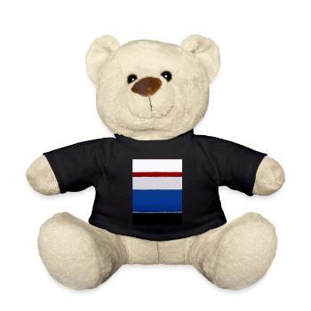 Le style Rothko en couleurs numériques - Nounours - noir - Devant