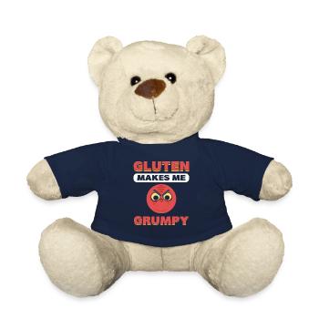 Gluten macht mich mürrisch Glutenfreie Diät - Teddy - French Navy - Vorne