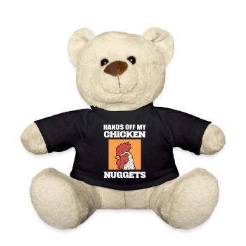 Lustiger Hahn Geflügelbauer - Teddy - Schwarz - Vorne