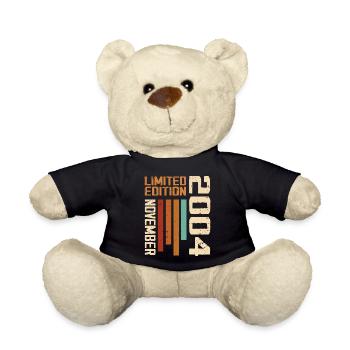 2004 November Geburtstagsgeschenk. November 2004 - Teddy - Schwarz - Vorne