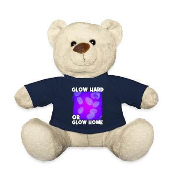 Drôle de scientifique médico-légal - Nounours - bleu marine - Devant