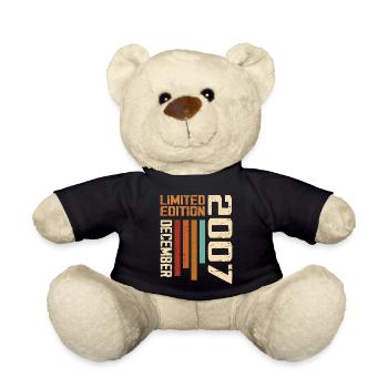 December 2007 - 2007 December - Teddy Bear - black - Front
