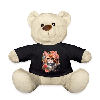 Chat - Nounours - noir - Devant