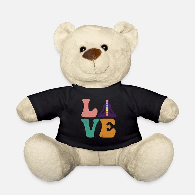 Chakra-Heiler Chakra-Heilung Reiki-Meister LIEBE - Teddy - Schwarz