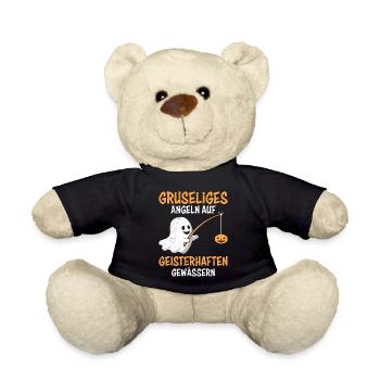 Gruseliges Angeln auf Geisterhaften Gewässern - Teddy - Schwarz - Vorne