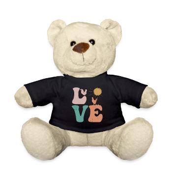 Éleveur d’animaux de ferme de poulet LOVE - Nounours - noir - Devant