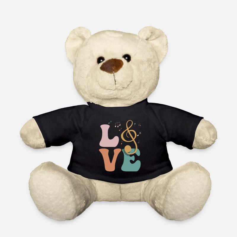 Classical Music Classical Music LOVE - Teddy Bear - black