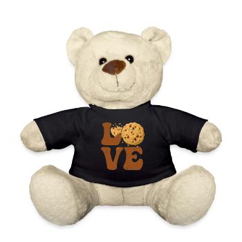Cookie Scout Scouting Cookie Vendeur AMOUR - Nounours - noir - Devant